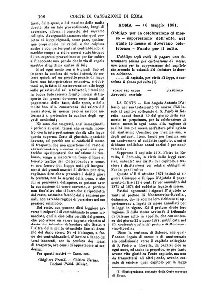 Annali della giurisprudenza italiana raccolta generale delle decisioni delle Corti di cassazione e d'appello in materia civile, criminale, commerciale, di diritto pubblico e amministrativo, e di procedura civile e penale