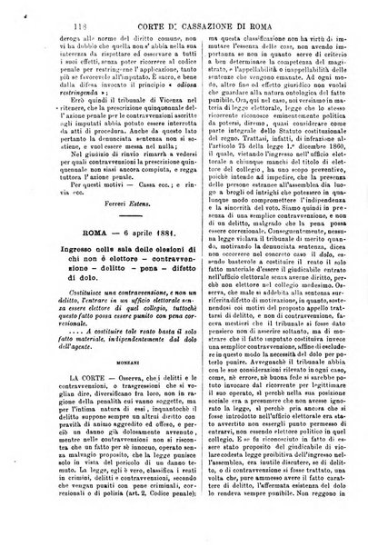 Annali della giurisprudenza italiana raccolta generale delle decisioni delle Corti di cassazione e d'appello in materia civile, criminale, commerciale, di diritto pubblico e amministrativo, e di procedura civile e penale