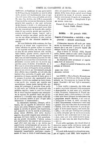 Annali della giurisprudenza italiana raccolta generale delle decisioni delle Corti di cassazione e d'appello in materia civile, criminale, commerciale, di diritto pubblico e amministrativo, e di procedura civile e penale