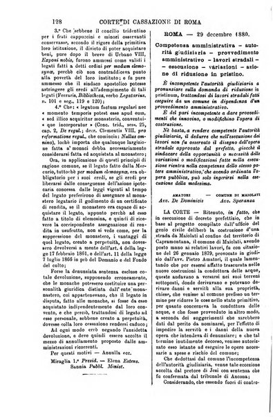 Annali della giurisprudenza italiana raccolta generale delle decisioni delle Corti di cassazione e d'appello in materia civile, criminale, commerciale, di diritto pubblico e amministrativo, e di procedura civile e penale