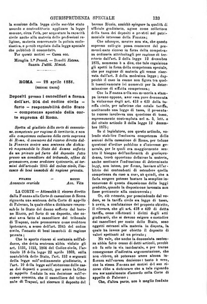 Annali della giurisprudenza italiana raccolta generale delle decisioni delle Corti di cassazione e d'appello in materia civile, criminale, commerciale, di diritto pubblico e amministrativo, e di procedura civile e penale