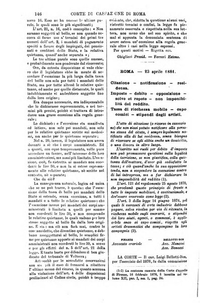 Annali della giurisprudenza italiana raccolta generale delle decisioni delle Corti di cassazione e d'appello in materia civile, criminale, commerciale, di diritto pubblico e amministrativo, e di procedura civile e penale