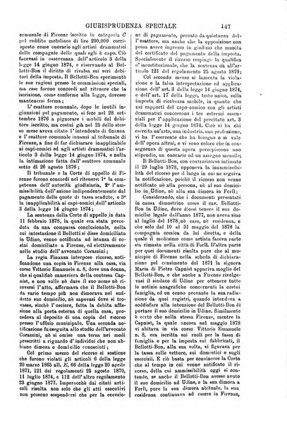 Annali della giurisprudenza italiana raccolta generale delle decisioni delle Corti di cassazione e d'appello in materia civile, criminale, commerciale, di diritto pubblico e amministrativo, e di procedura civile e penale