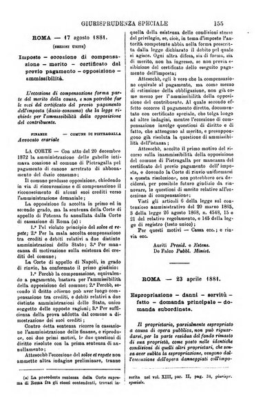 Annali della giurisprudenza italiana raccolta generale delle decisioni delle Corti di cassazione e d'appello in materia civile, criminale, commerciale, di diritto pubblico e amministrativo, e di procedura civile e penale