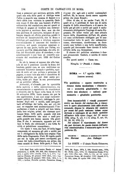 Annali della giurisprudenza italiana raccolta generale delle decisioni delle Corti di cassazione e d'appello in materia civile, criminale, commerciale, di diritto pubblico e amministrativo, e di procedura civile e penale