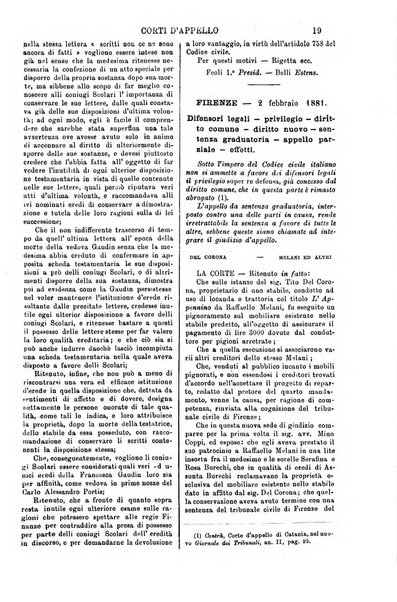 Annali della giurisprudenza italiana raccolta generale delle decisioni delle Corti di cassazione e d'appello in materia civile, criminale, commerciale, di diritto pubblico e amministrativo, e di procedura civile e penale