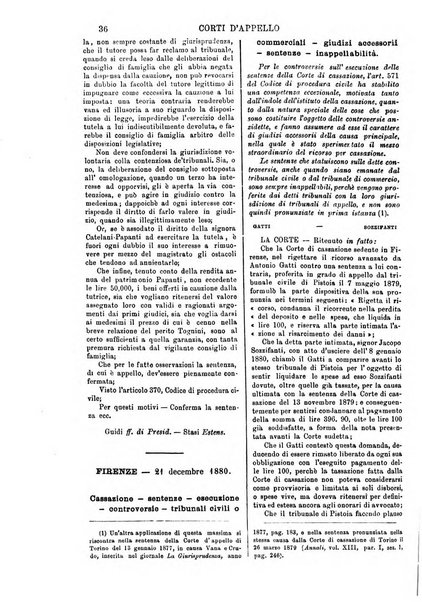 Annali della giurisprudenza italiana raccolta generale delle decisioni delle Corti di cassazione e d'appello in materia civile, criminale, commerciale, di diritto pubblico e amministrativo, e di procedura civile e penale