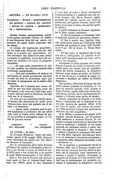 Annali della giurisprudenza italiana raccolta generale delle decisioni delle Corti di cassazione e d'appello in materia civile, criminale, commerciale, di diritto pubblico e amministrativo, e di procedura civile e penale