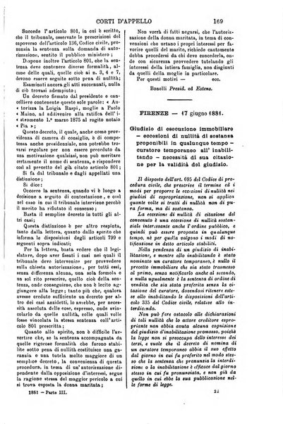 Annali della giurisprudenza italiana raccolta generale delle decisioni delle Corti di cassazione e d'appello in materia civile, criminale, commerciale, di diritto pubblico e amministrativo, e di procedura civile e penale