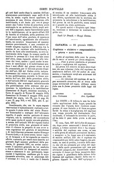 Annali della giurisprudenza italiana raccolta generale delle decisioni delle Corti di cassazione e d'appello in materia civile, criminale, commerciale, di diritto pubblico e amministrativo, e di procedura civile e penale