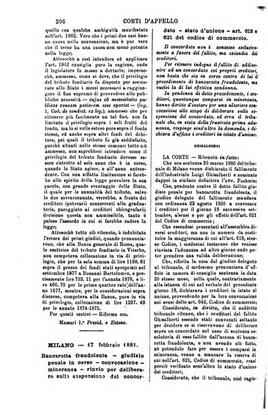 Annali della giurisprudenza italiana raccolta generale delle decisioni delle Corti di cassazione e d'appello in materia civile, criminale, commerciale, di diritto pubblico e amministrativo, e di procedura civile e penale