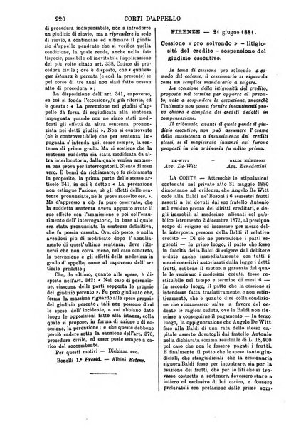 Annali della giurisprudenza italiana raccolta generale delle decisioni delle Corti di cassazione e d'appello in materia civile, criminale, commerciale, di diritto pubblico e amministrativo, e di procedura civile e penale