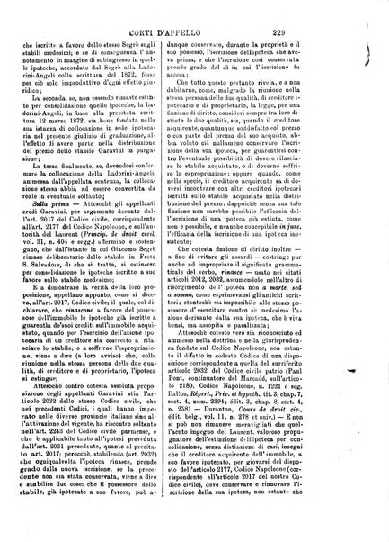 Annali della giurisprudenza italiana raccolta generale delle decisioni delle Corti di cassazione e d'appello in materia civile, criminale, commerciale, di diritto pubblico e amministrativo, e di procedura civile e penale