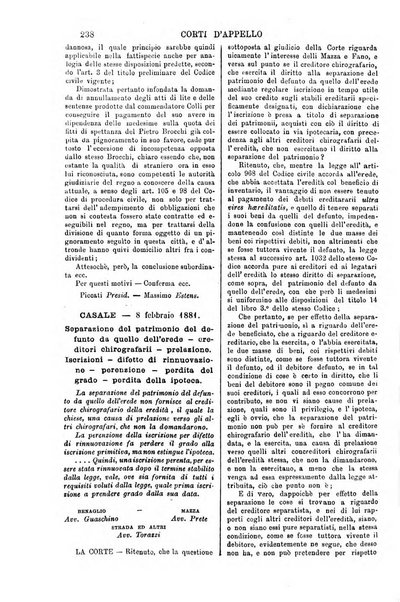 Annali della giurisprudenza italiana raccolta generale delle decisioni delle Corti di cassazione e d'appello in materia civile, criminale, commerciale, di diritto pubblico e amministrativo, e di procedura civile e penale