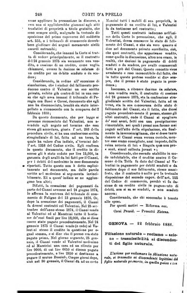 Annali della giurisprudenza italiana raccolta generale delle decisioni delle Corti di cassazione e d'appello in materia civile, criminale, commerciale, di diritto pubblico e amministrativo, e di procedura civile e penale