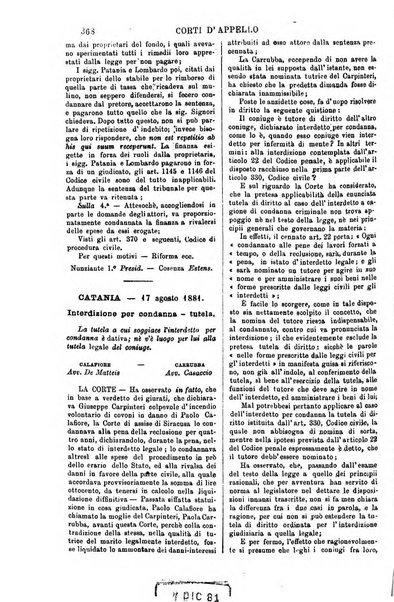 Annali della giurisprudenza italiana raccolta generale delle decisioni delle Corti di cassazione e d'appello in materia civile, criminale, commerciale, di diritto pubblico e amministrativo, e di procedura civile e penale