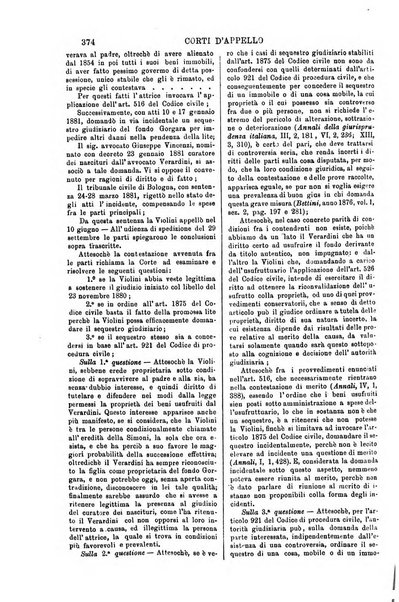 Annali della giurisprudenza italiana raccolta generale delle decisioni delle Corti di cassazione e d'appello in materia civile, criminale, commerciale, di diritto pubblico e amministrativo, e di procedura civile e penale