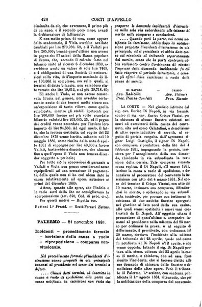 Annali della giurisprudenza italiana raccolta generale delle decisioni delle Corti di cassazione e d'appello in materia civile, criminale, commerciale, di diritto pubblico e amministrativo, e di procedura civile e penale