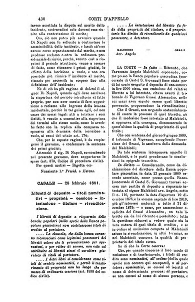 Annali della giurisprudenza italiana raccolta generale delle decisioni delle Corti di cassazione e d'appello in materia civile, criminale, commerciale, di diritto pubblico e amministrativo, e di procedura civile e penale