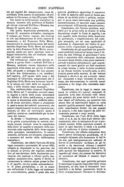 Annali della giurisprudenza italiana raccolta generale delle decisioni delle Corti di cassazione e d'appello in materia civile, criminale, commerciale, di diritto pubblico e amministrativo, e di procedura civile e penale