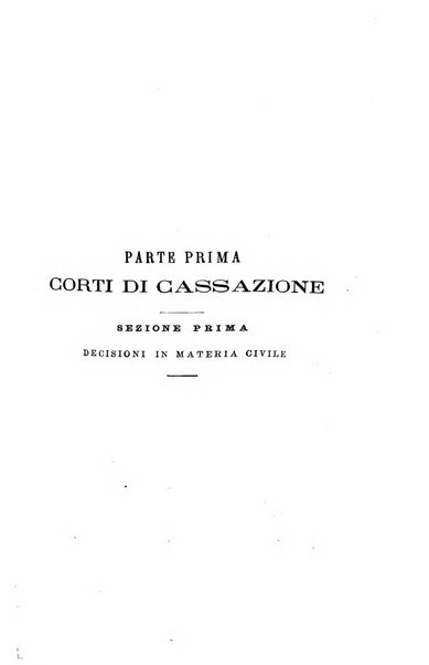 Annali della giurisprudenza italiana raccolta generale delle decisioni delle Corti di cassazione e d'appello in materia civile, criminale, commerciale, di diritto pubblico e amministrativo, e di procedura civile e penale