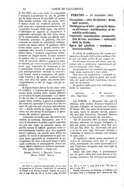 Annali della giurisprudenza italiana raccolta generale delle decisioni delle Corti di cassazione e d'appello in materia civile, criminale, commerciale, di diritto pubblico e amministrativo, e di procedura civile e penale