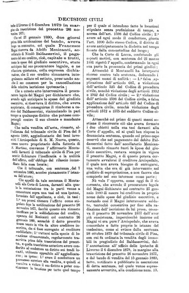 Annali della giurisprudenza italiana raccolta generale delle decisioni delle Corti di cassazione e d'appello in materia civile, criminale, commerciale, di diritto pubblico e amministrativo, e di procedura civile e penale