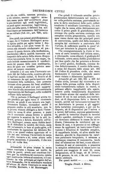 Annali della giurisprudenza italiana raccolta generale delle decisioni delle Corti di cassazione e d'appello in materia civile, criminale, commerciale, di diritto pubblico e amministrativo, e di procedura civile e penale