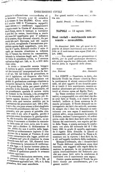 Annali della giurisprudenza italiana raccolta generale delle decisioni delle Corti di cassazione e d'appello in materia civile, criminale, commerciale, di diritto pubblico e amministrativo, e di procedura civile e penale