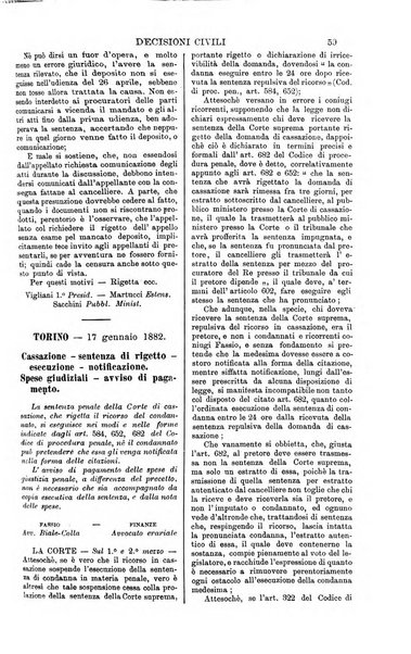 Annali della giurisprudenza italiana raccolta generale delle decisioni delle Corti di cassazione e d'appello in materia civile, criminale, commerciale, di diritto pubblico e amministrativo, e di procedura civile e penale