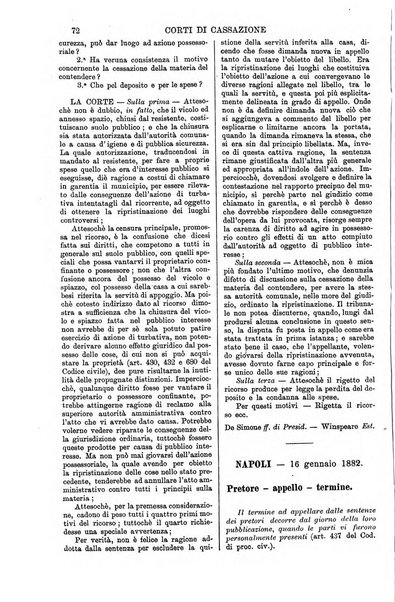 Annali della giurisprudenza italiana raccolta generale delle decisioni delle Corti di cassazione e d'appello in materia civile, criminale, commerciale, di diritto pubblico e amministrativo, e di procedura civile e penale