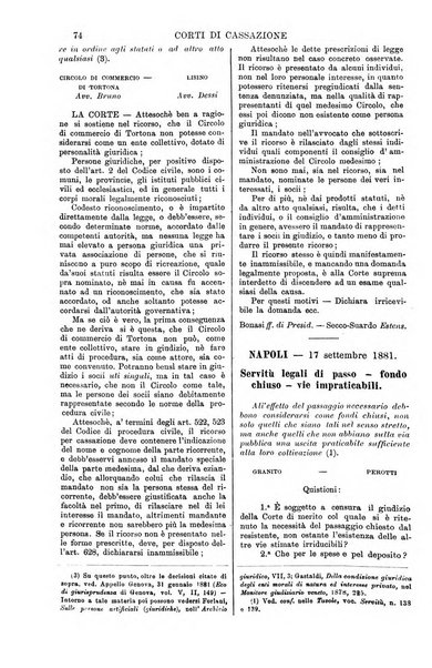 Annali della giurisprudenza italiana raccolta generale delle decisioni delle Corti di cassazione e d'appello in materia civile, criminale, commerciale, di diritto pubblico e amministrativo, e di procedura civile e penale