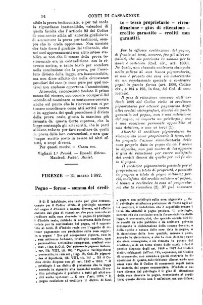 Annali della giurisprudenza italiana raccolta generale delle decisioni delle Corti di cassazione e d'appello in materia civile, criminale, commerciale, di diritto pubblico e amministrativo, e di procedura civile e penale