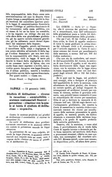 Annali della giurisprudenza italiana raccolta generale delle decisioni delle Corti di cassazione e d'appello in materia civile, criminale, commerciale, di diritto pubblico e amministrativo, e di procedura civile e penale