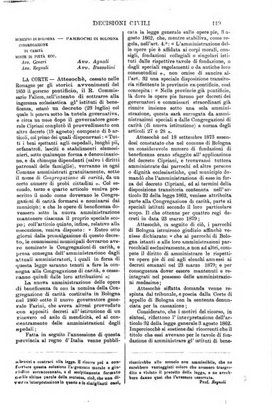 Annali della giurisprudenza italiana raccolta generale delle decisioni delle Corti di cassazione e d'appello in materia civile, criminale, commerciale, di diritto pubblico e amministrativo, e di procedura civile e penale