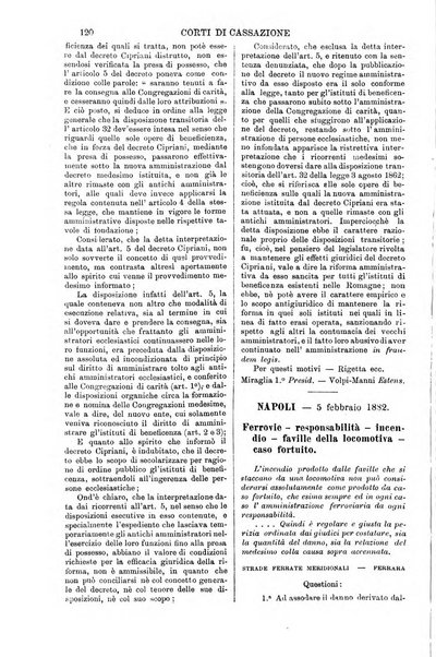 Annali della giurisprudenza italiana raccolta generale delle decisioni delle Corti di cassazione e d'appello in materia civile, criminale, commerciale, di diritto pubblico e amministrativo, e di procedura civile e penale