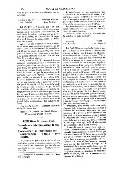 Annali della giurisprudenza italiana raccolta generale delle decisioni delle Corti di cassazione e d'appello in materia civile, criminale, commerciale, di diritto pubblico e amministrativo, e di procedura civile e penale