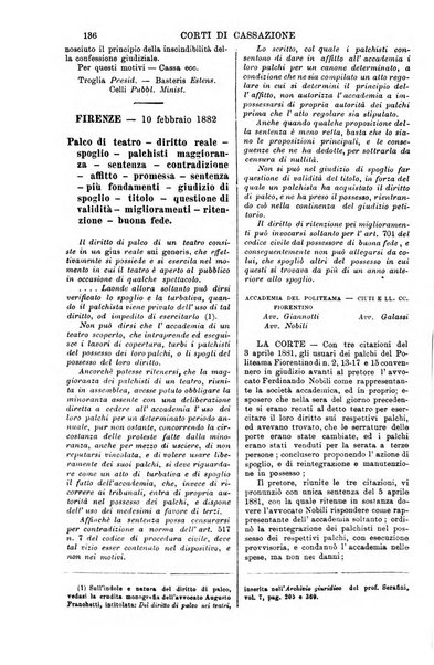 Annali della giurisprudenza italiana raccolta generale delle decisioni delle Corti di cassazione e d'appello in materia civile, criminale, commerciale, di diritto pubblico e amministrativo, e di procedura civile e penale