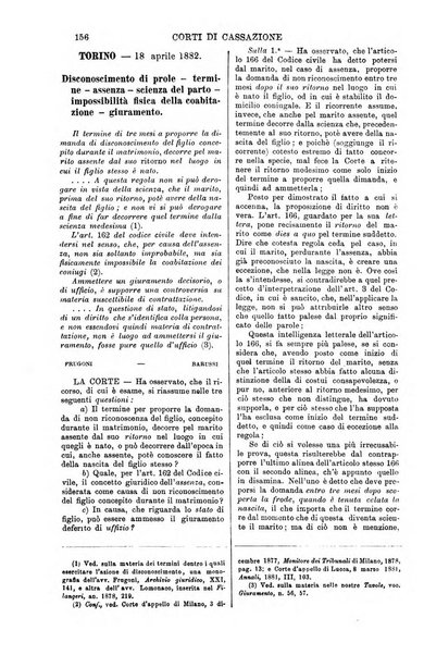 Annali della giurisprudenza italiana raccolta generale delle decisioni delle Corti di cassazione e d'appello in materia civile, criminale, commerciale, di diritto pubblico e amministrativo, e di procedura civile e penale