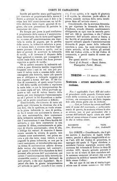 Annali della giurisprudenza italiana raccolta generale delle decisioni delle Corti di cassazione e d'appello in materia civile, criminale, commerciale, di diritto pubblico e amministrativo, e di procedura civile e penale