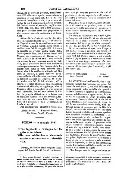 Annali della giurisprudenza italiana raccolta generale delle decisioni delle Corti di cassazione e d'appello in materia civile, criminale, commerciale, di diritto pubblico e amministrativo, e di procedura civile e penale