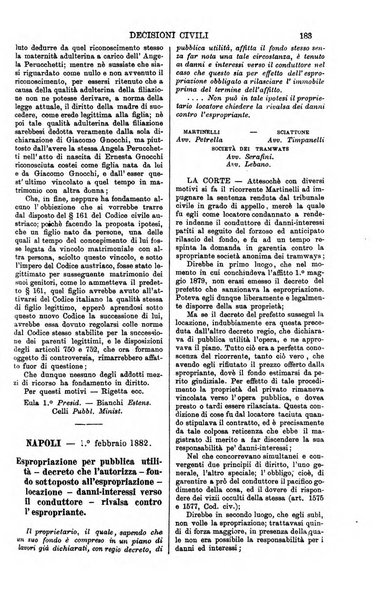 Annali della giurisprudenza italiana raccolta generale delle decisioni delle Corti di cassazione e d'appello in materia civile, criminale, commerciale, di diritto pubblico e amministrativo, e di procedura civile e penale