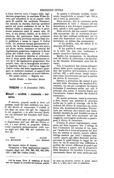 Annali della giurisprudenza italiana raccolta generale delle decisioni delle Corti di cassazione e d'appello in materia civile, criminale, commerciale, di diritto pubblico e amministrativo, e di procedura civile e penale