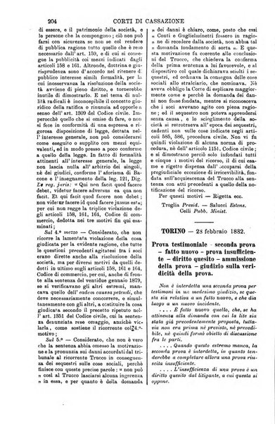 Annali della giurisprudenza italiana raccolta generale delle decisioni delle Corti di cassazione e d'appello in materia civile, criminale, commerciale, di diritto pubblico e amministrativo, e di procedura civile e penale