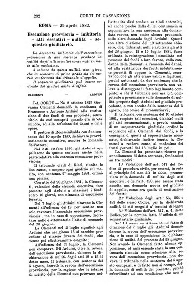 Annali della giurisprudenza italiana raccolta generale delle decisioni delle Corti di cassazione e d'appello in materia civile, criminale, commerciale, di diritto pubblico e amministrativo, e di procedura civile e penale