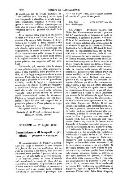 Annali della giurisprudenza italiana raccolta generale delle decisioni delle Corti di cassazione e d'appello in materia civile, criminale, commerciale, di diritto pubblico e amministrativo, e di procedura civile e penale