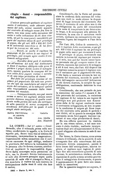 Annali della giurisprudenza italiana raccolta generale delle decisioni delle Corti di cassazione e d'appello in materia civile, criminale, commerciale, di diritto pubblico e amministrativo, e di procedura civile e penale