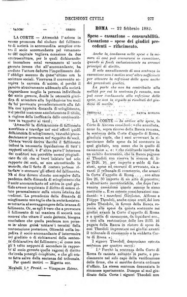 Annali della giurisprudenza italiana raccolta generale delle decisioni delle Corti di cassazione e d'appello in materia civile, criminale, commerciale, di diritto pubblico e amministrativo, e di procedura civile e penale