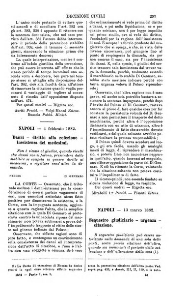 Annali della giurisprudenza italiana raccolta generale delle decisioni delle Corti di cassazione e d'appello in materia civile, criminale, commerciale, di diritto pubblico e amministrativo, e di procedura civile e penale