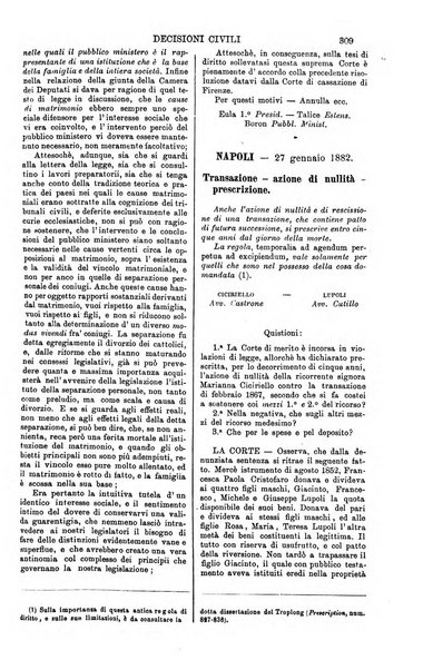 Annali della giurisprudenza italiana raccolta generale delle decisioni delle Corti di cassazione e d'appello in materia civile, criminale, commerciale, di diritto pubblico e amministrativo, e di procedura civile e penale